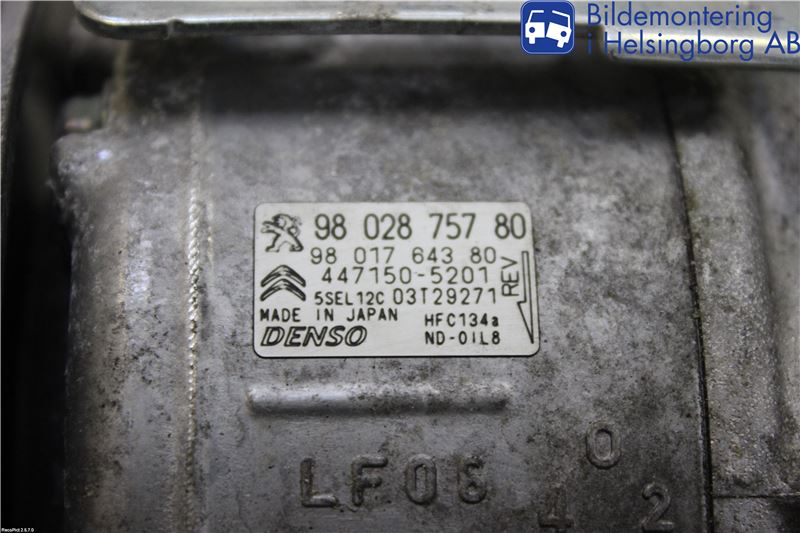 Peugeot 3008 09-16 Ac Kompressor