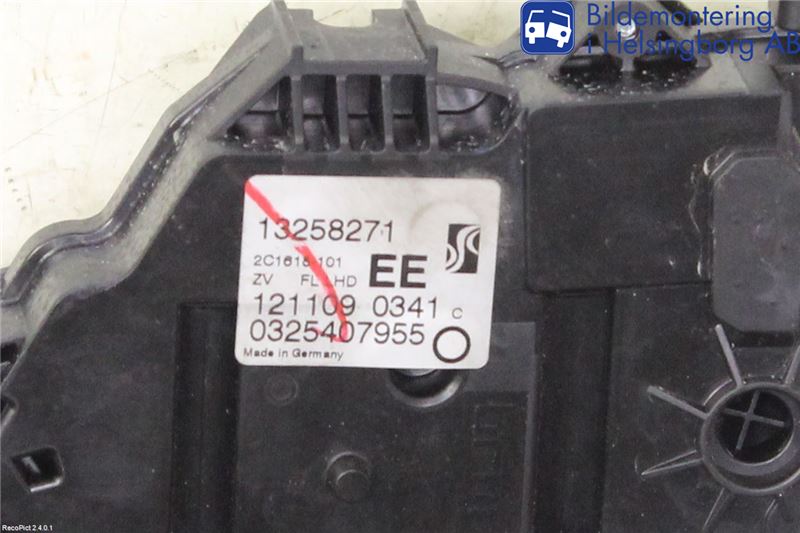 Opel CORSA D 07-14 Centrallåsmotor Vänster