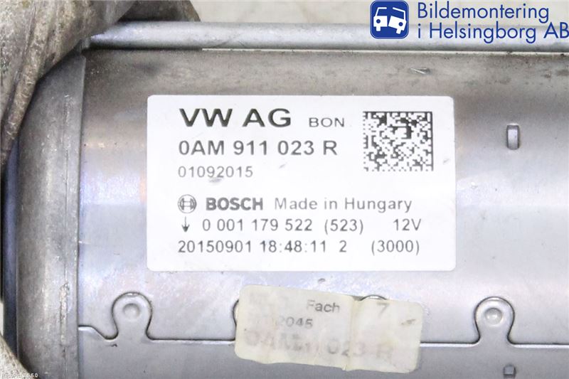 Volkswagen VW GOLF / E-GOLF VII 13-20 Startmotor