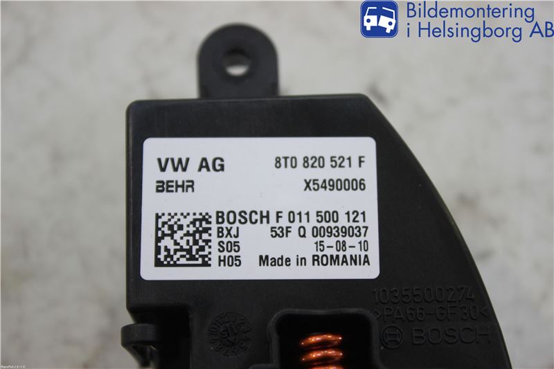 Audi A4 12-15 Värmefläktsmotstånd