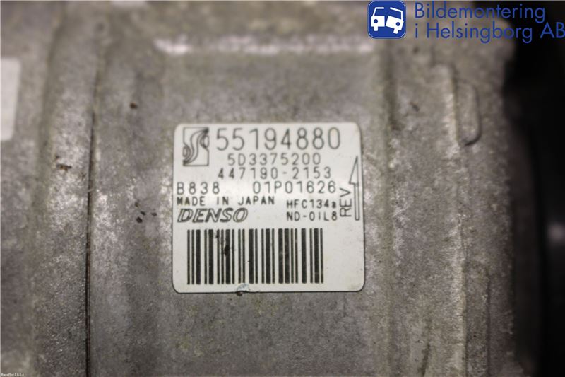 Fiat PUNTO EVO 10-12 Ac Kompressor