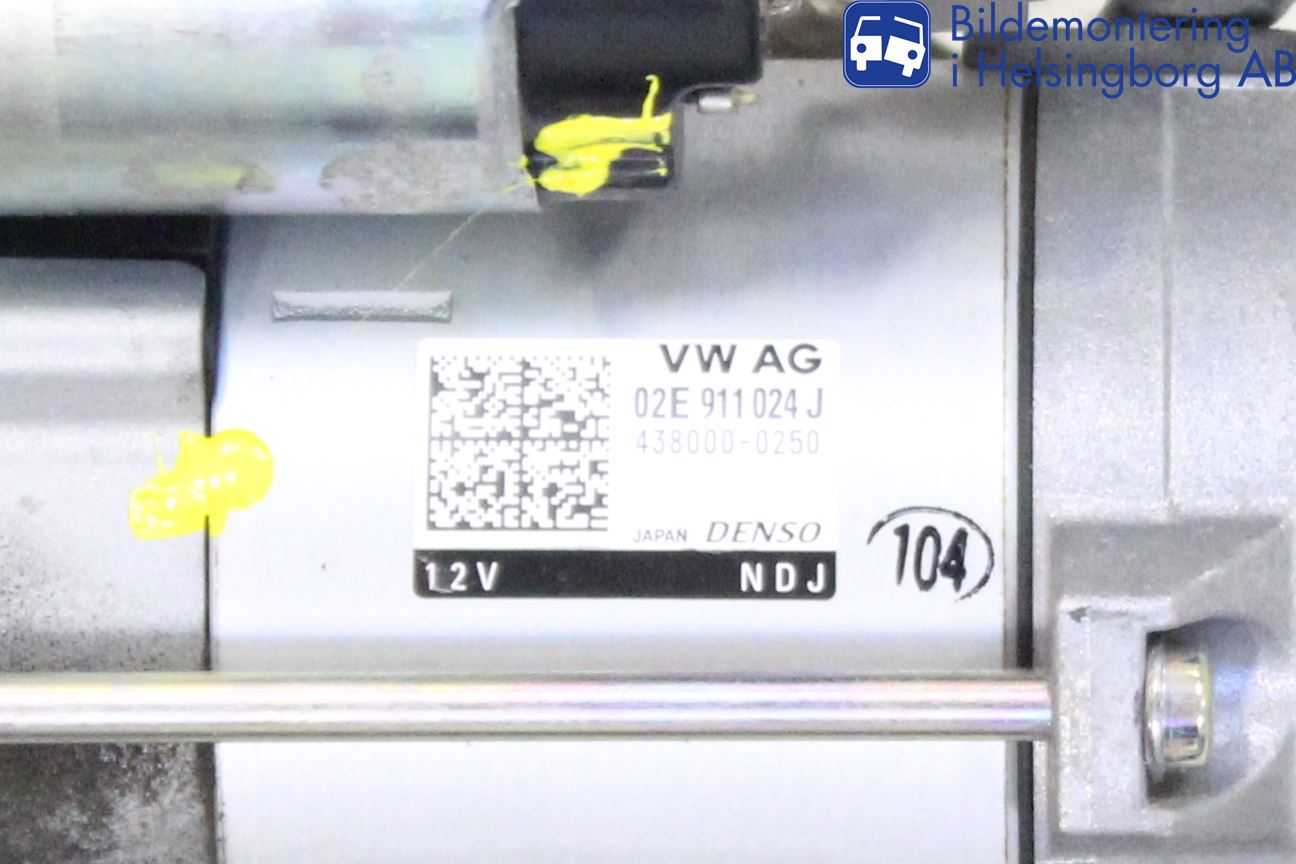 Skoda SUPERB 16-24 Startmotor Diesel