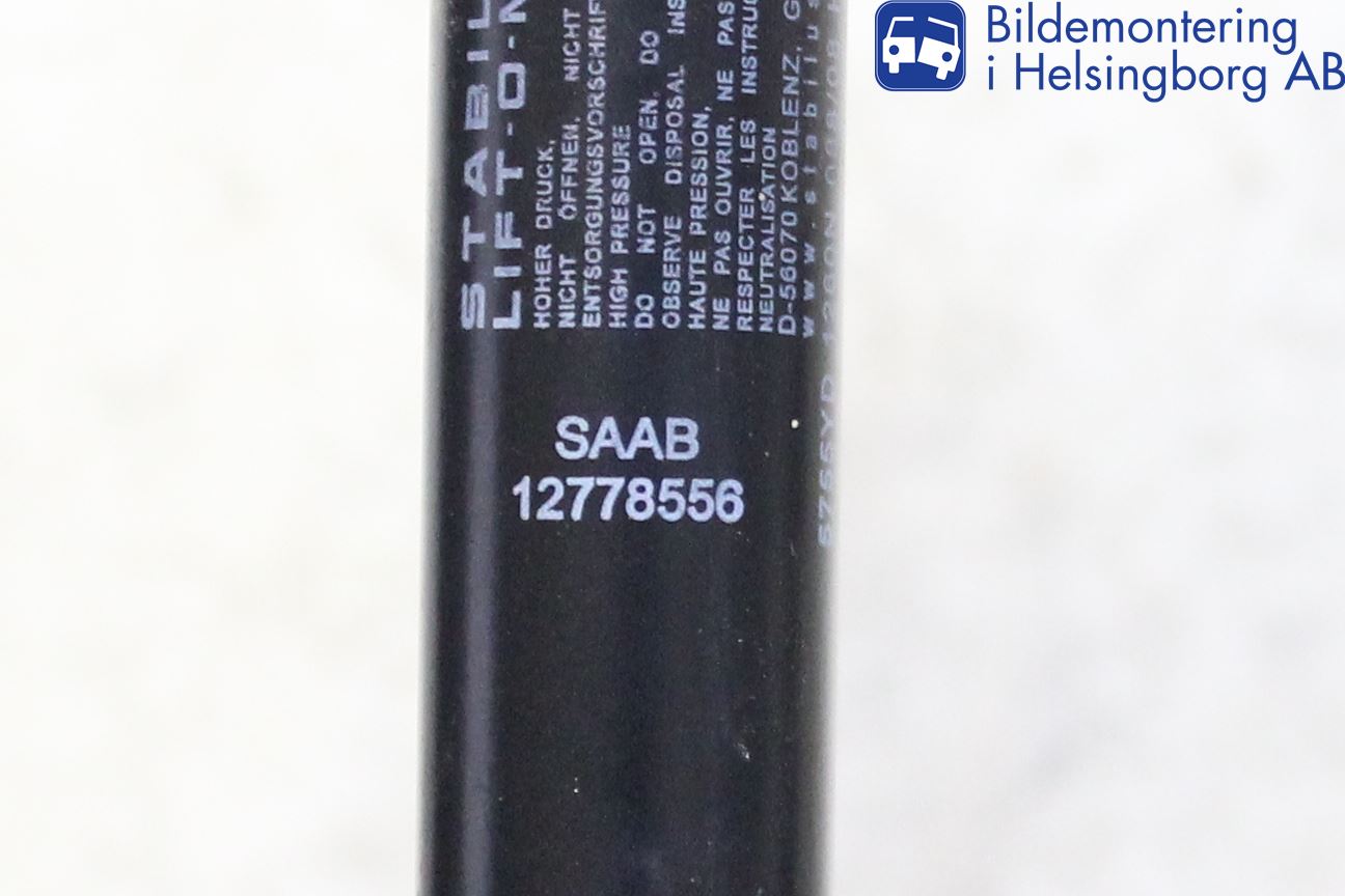 Saab 9-3 VER2/VER3 08-15 Gasfjäder Baklucka
