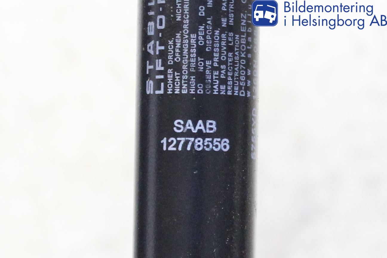 Saab 9-3 VER2/VER3 08-15 Gasfjäder Baklucka