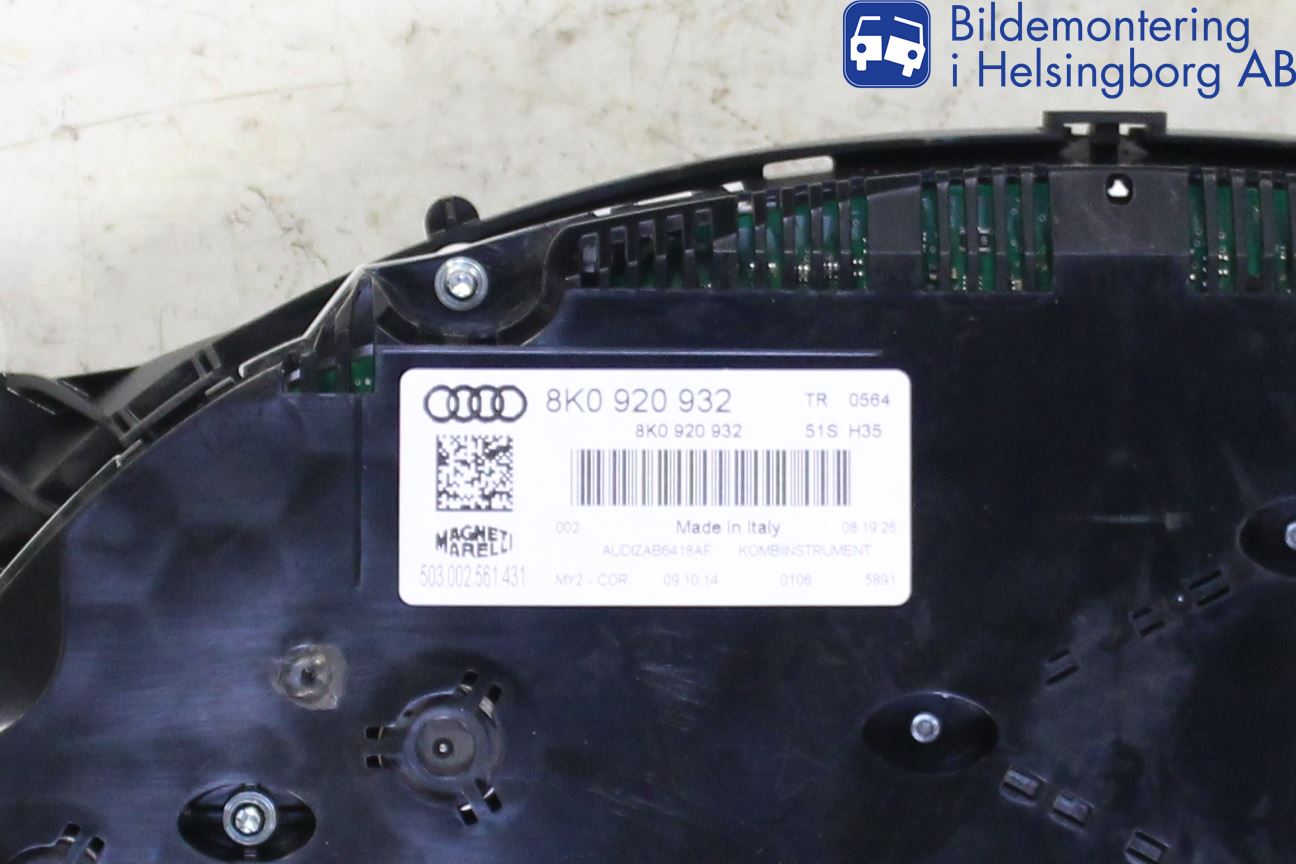 Audi A4 12-15 Instrument Komb
