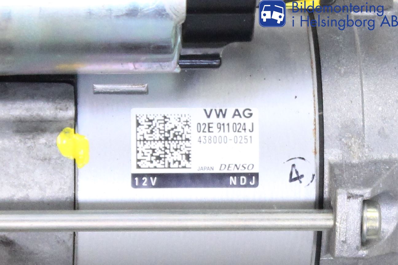 Volkswagen VW PASSAT 15-19 Startmotor Diesel