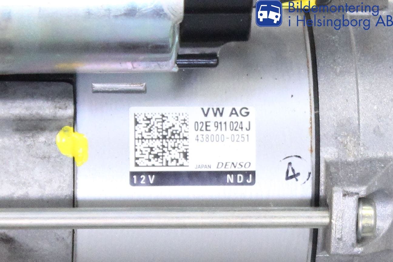 Volkswagen VW PASSAT 15-19 Startmotor Diesel