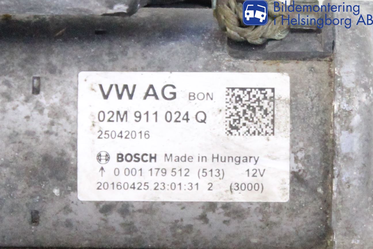 Audi A1/S1 11-18 Startmotor