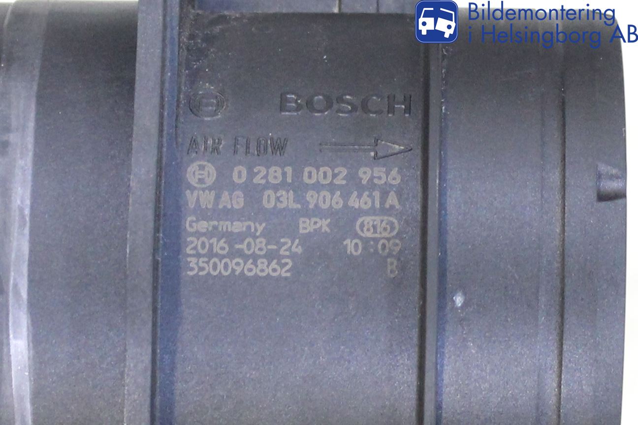 Volkswagen VW PASSAT 15-19 Injluftmassamätare