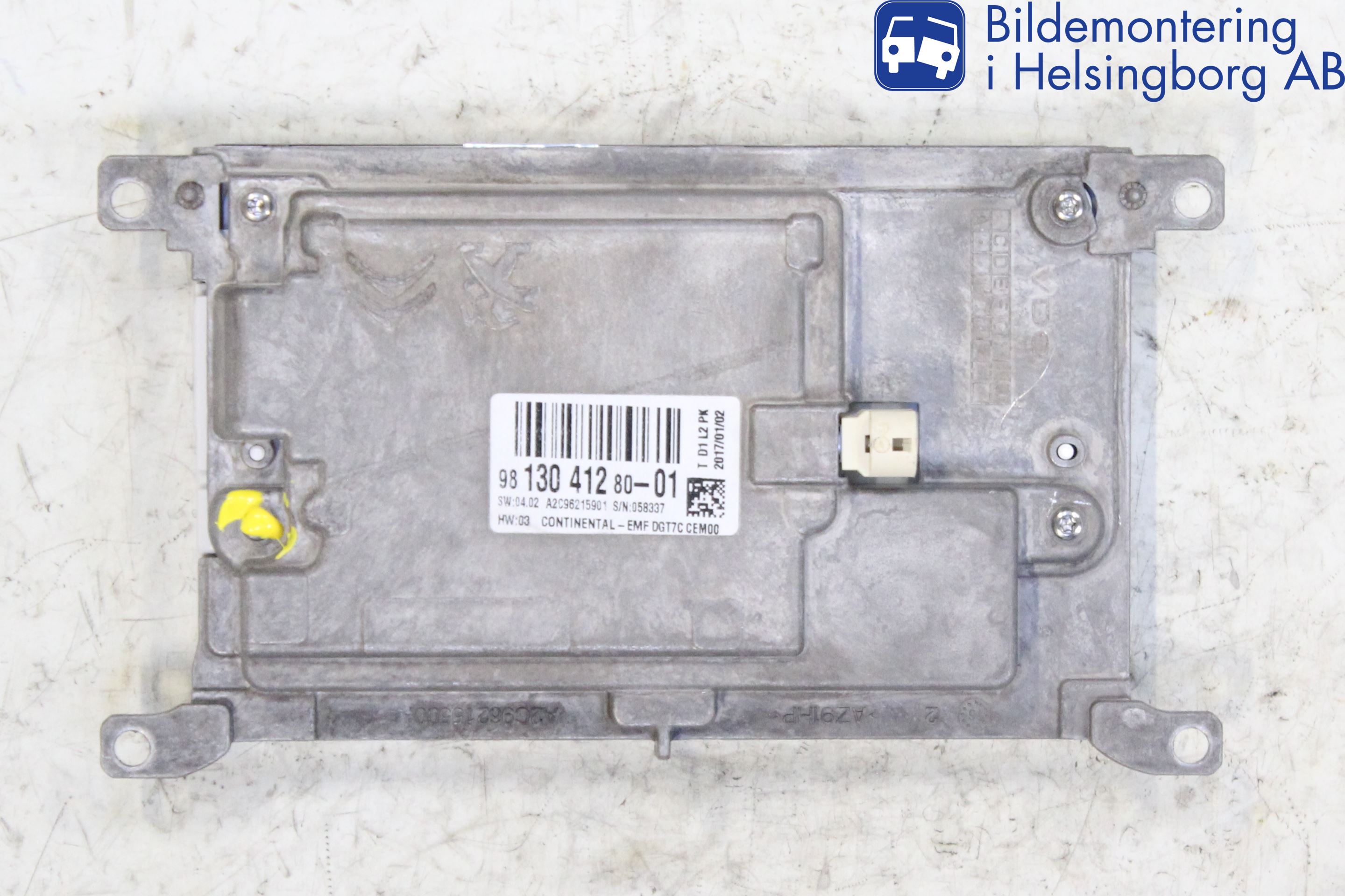 Peugeot EXPERT/E-EXPERT 17- Kontrolldisplay