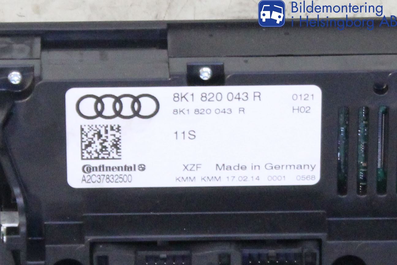 Audi A5 07-16 Ac Styrenhet Ac Manöveren