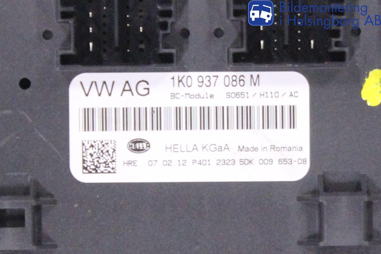 Volkswagen VW GOLF VI 09-13 Komfort Styrdon