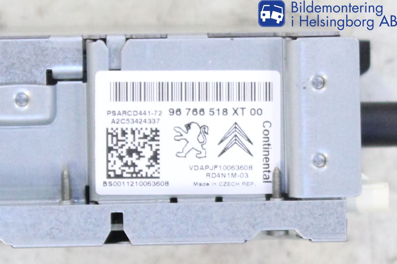 Citroen BERLINGO 08-18 Cd Radio - Multimediapanel