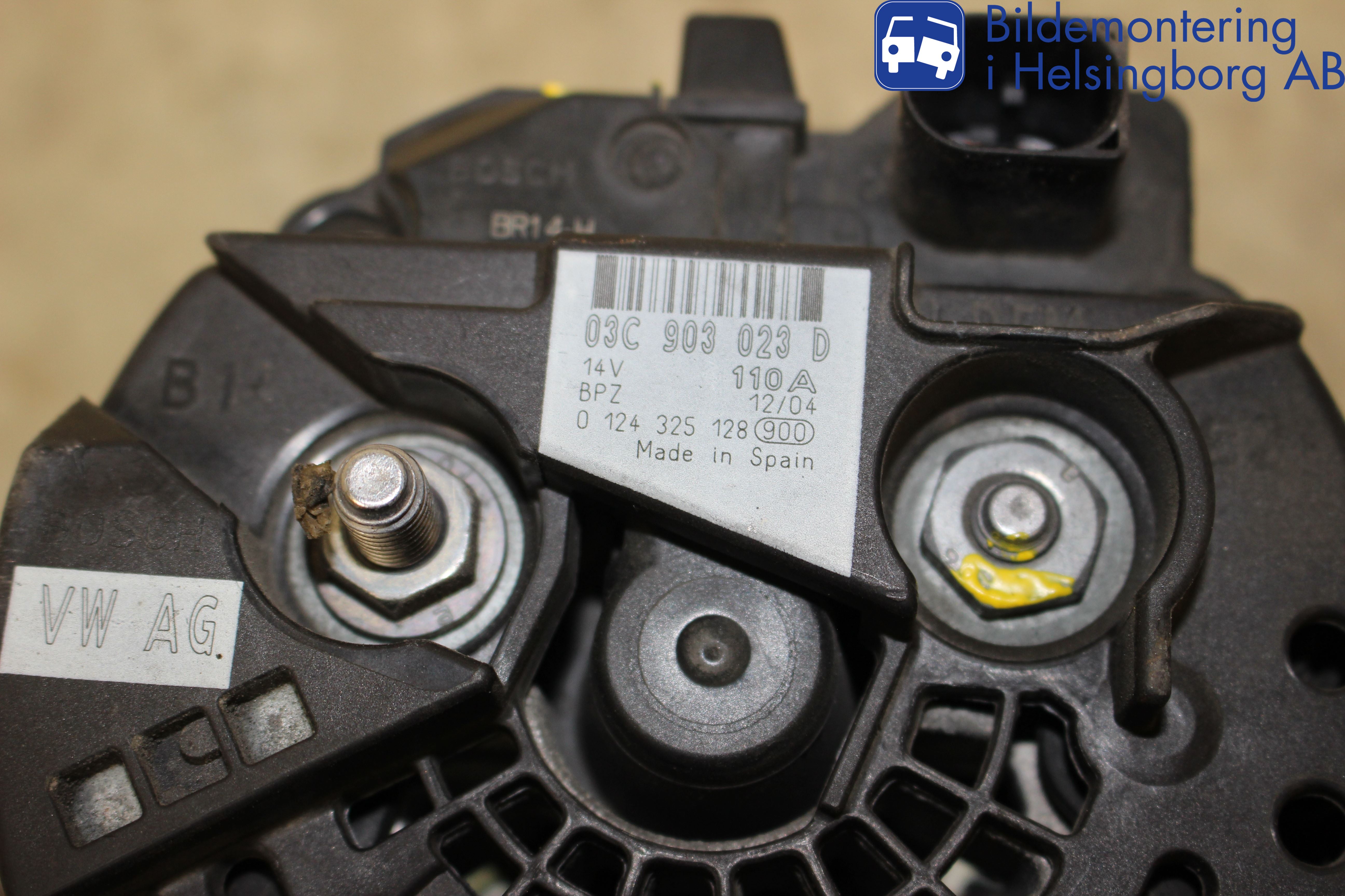 Volkswagen VW GOLF V 04-09 Generator