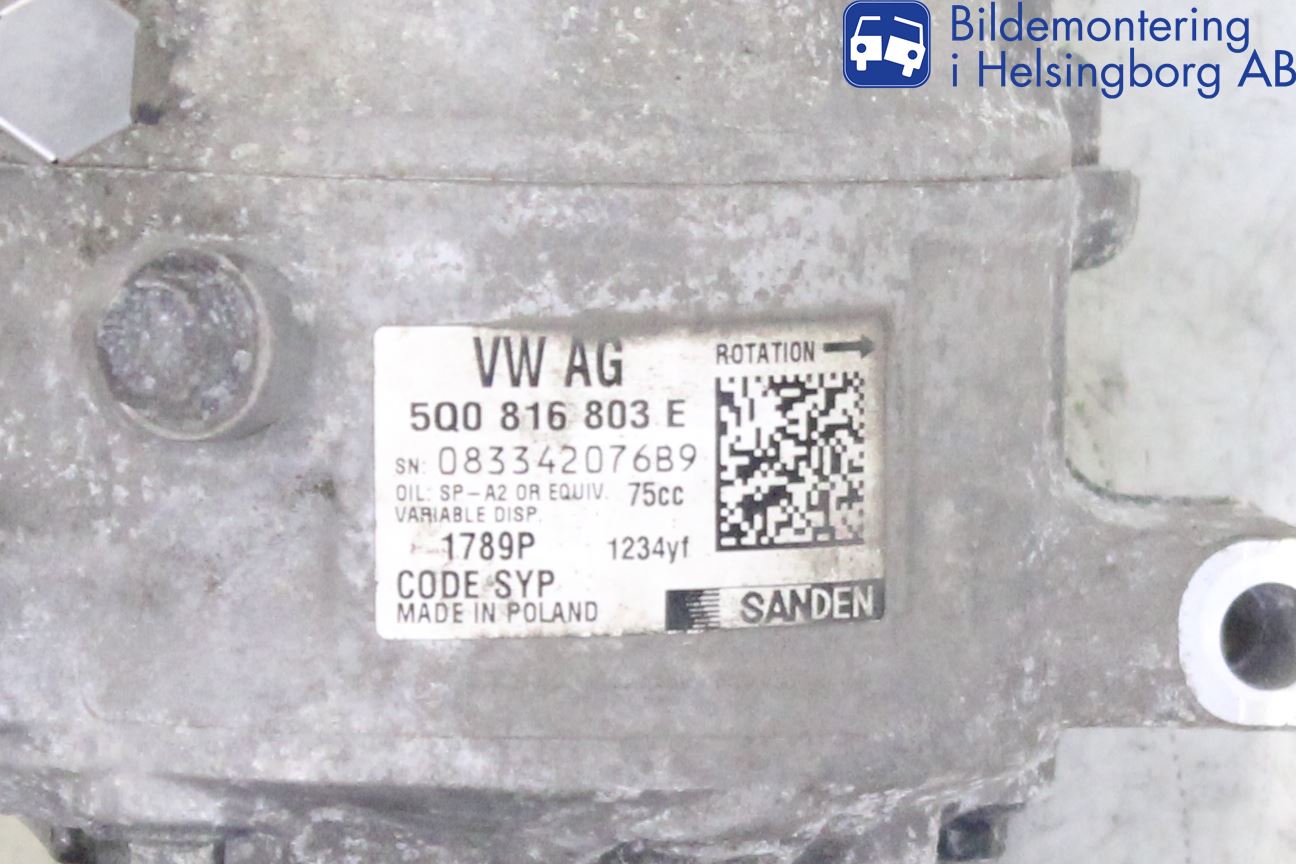 Skoda FABIA 15-21 Ac Kompressor