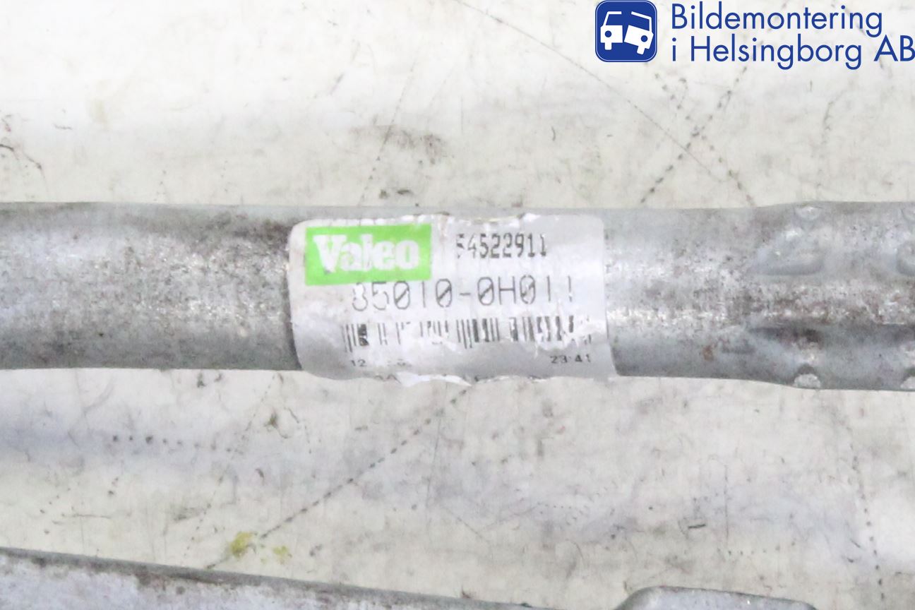 Toyota AYGO 06-14 Torkarmekanism Vindruta