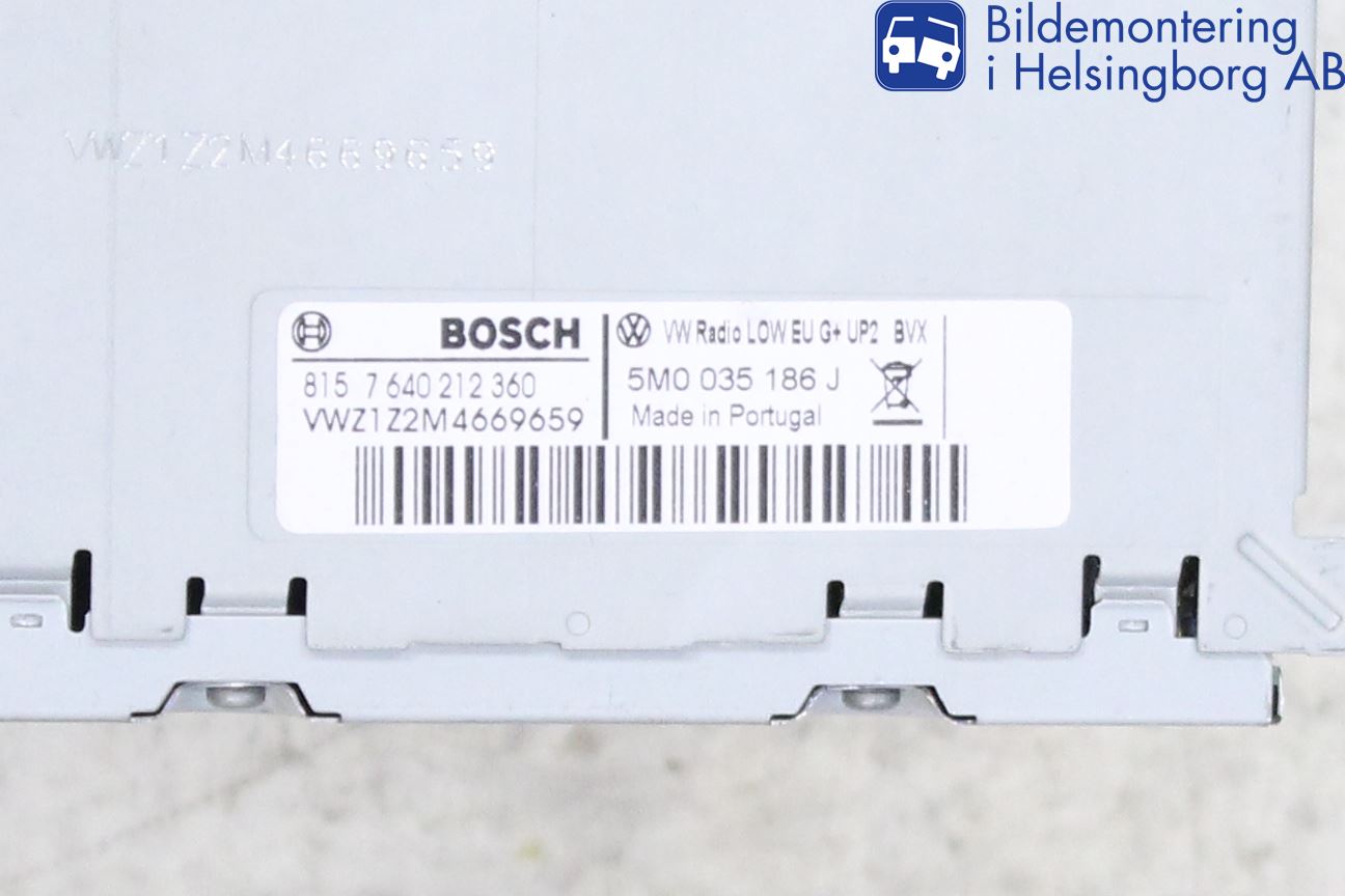 Volkswagen VW SHARAN 11- Cd Radio - Multimediapanel