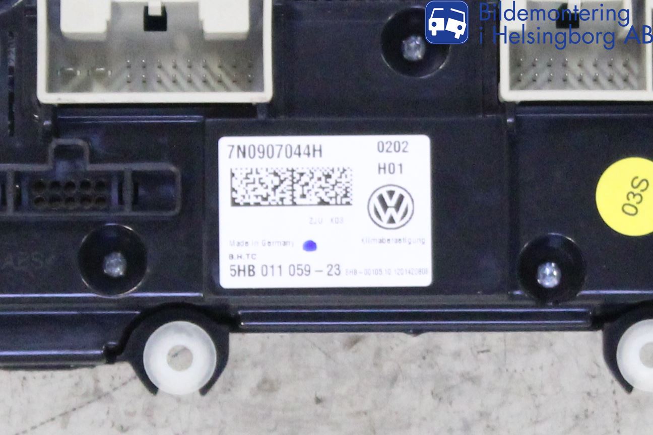 Volkswagen VW SHARAN 11- Ac Styrenhet Ac Manöveren
