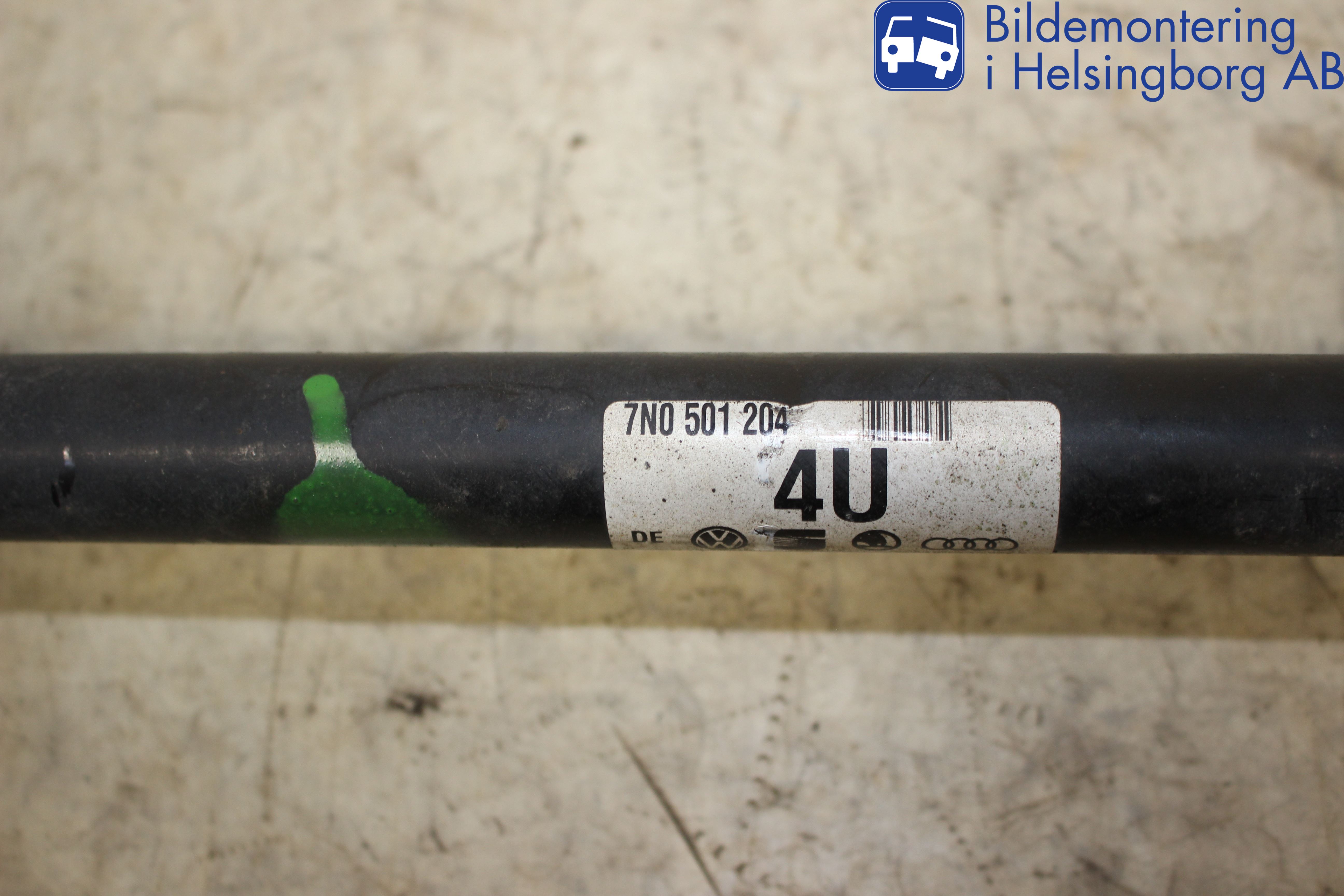 Volkswagen VW SHARAN 11- Drivaxel Bak Höger