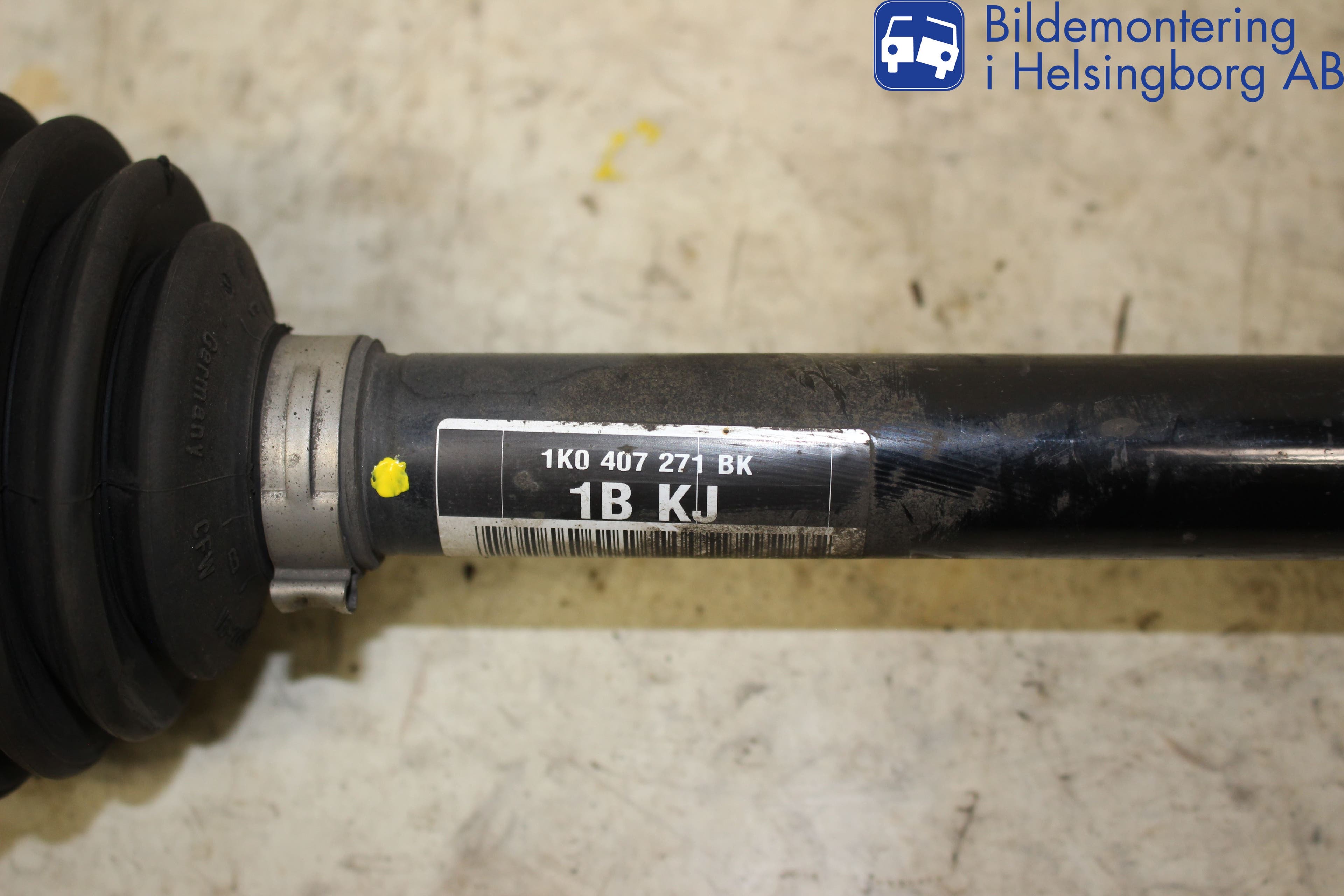 Volkswagen VW GOLF / E-GOLF VII 13-20 Drivaxel Fram Vänster