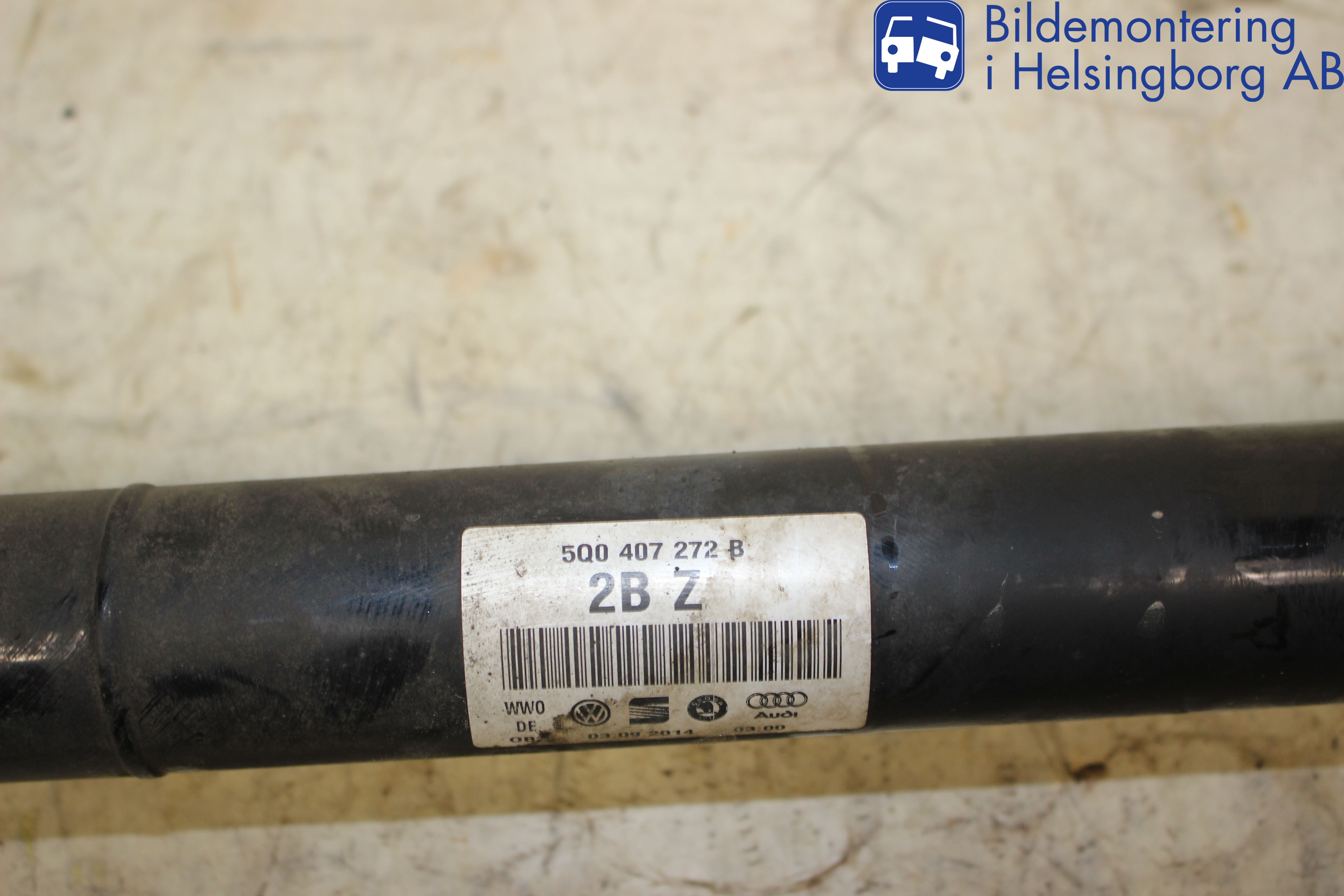 Volkswagen VW GOLF / E-GOLF VII 13-20 Drivaxel Fram Höger