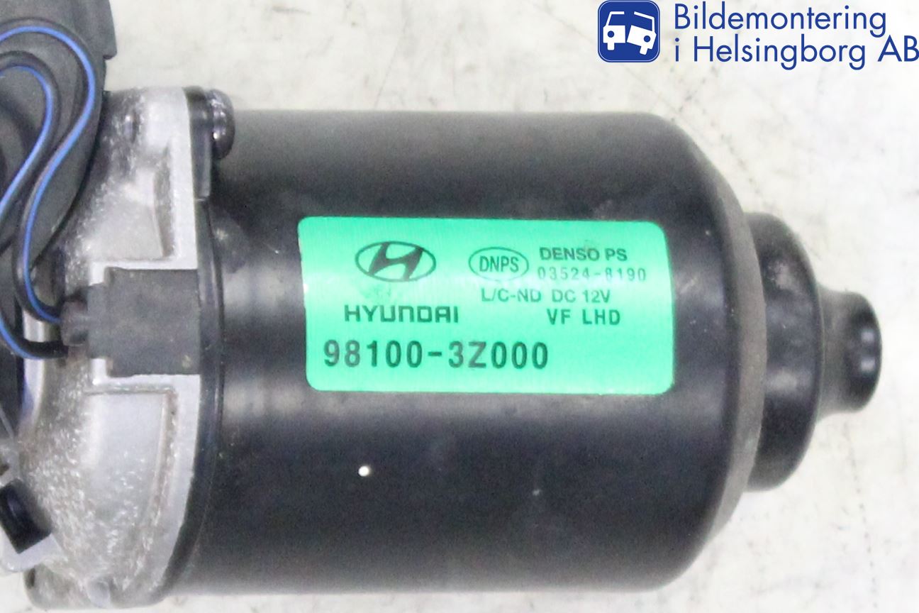 Hyundai i40 08-15 Torkarmotor Vindruta