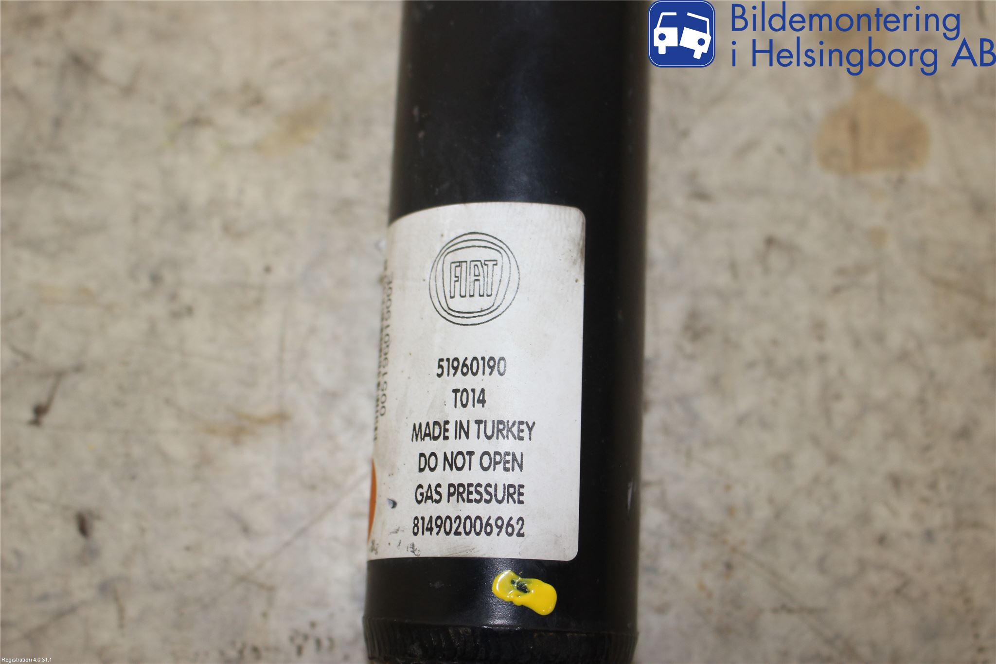 Fiat DOBLO CARGO Stötdämpare Bak