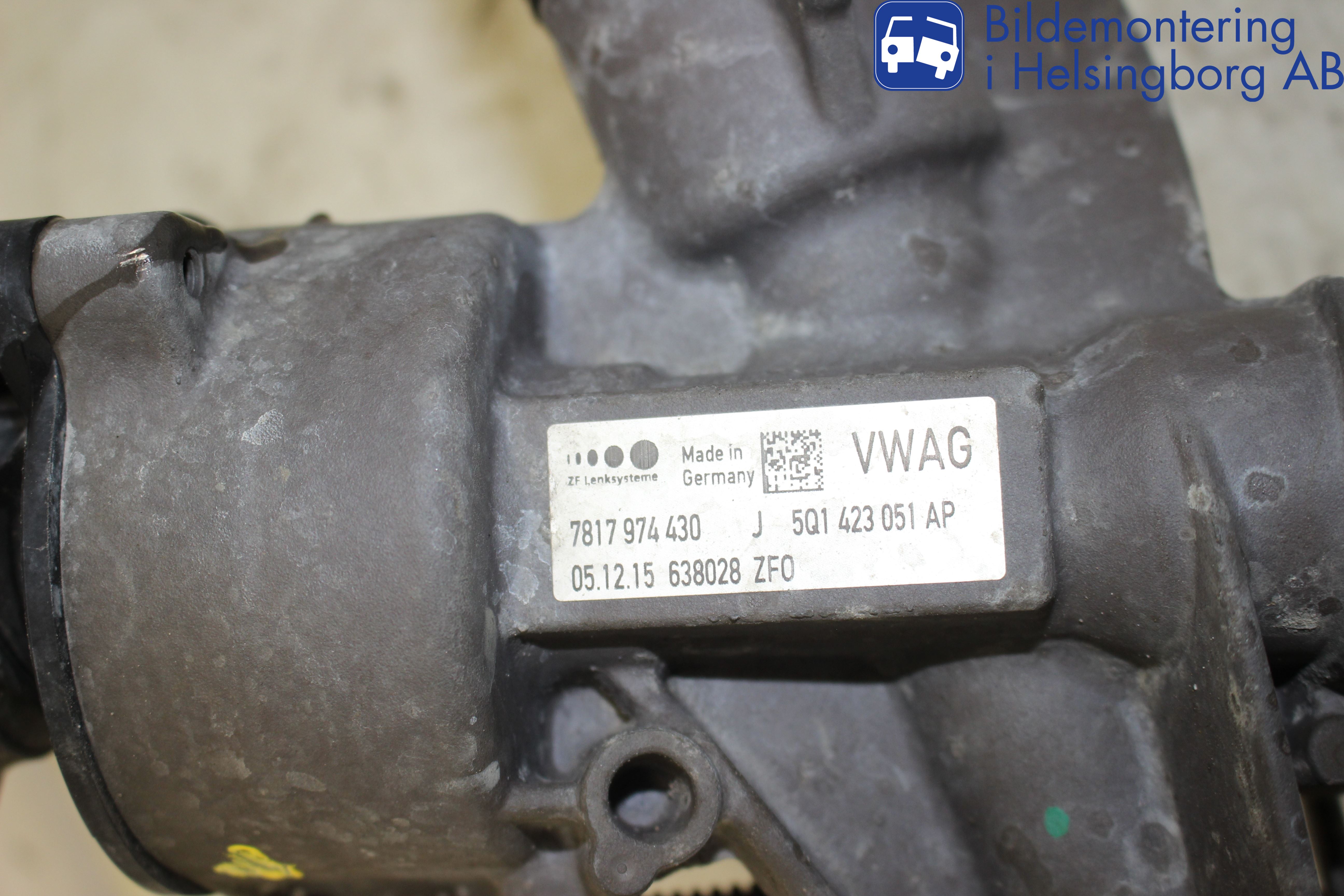 Audi A3/S3 8V 13-20 Styrväxel-Snäcka Elektrisk