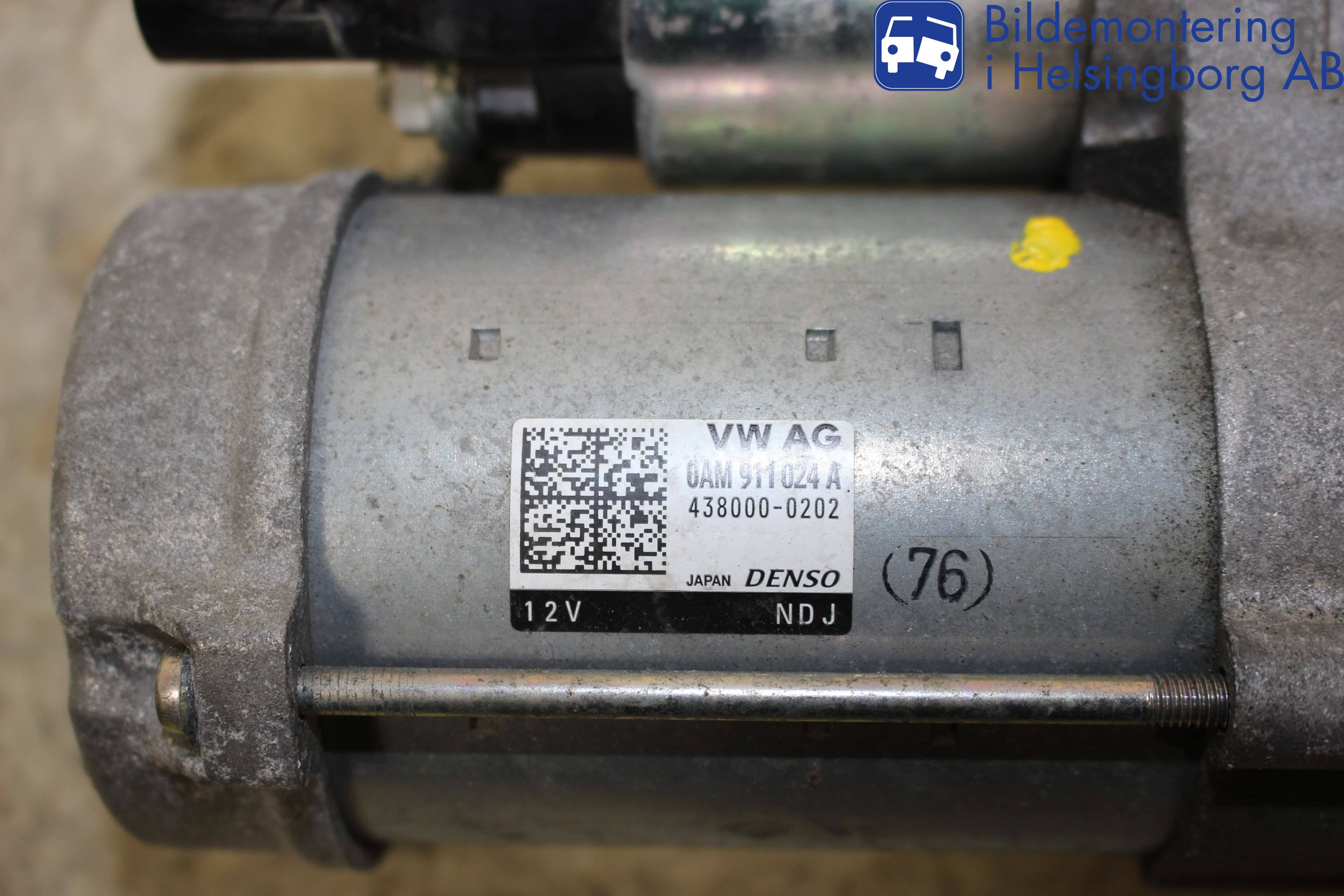 Volkswagen VW GOLF / E-GOLF VII 13-20 Startmotor