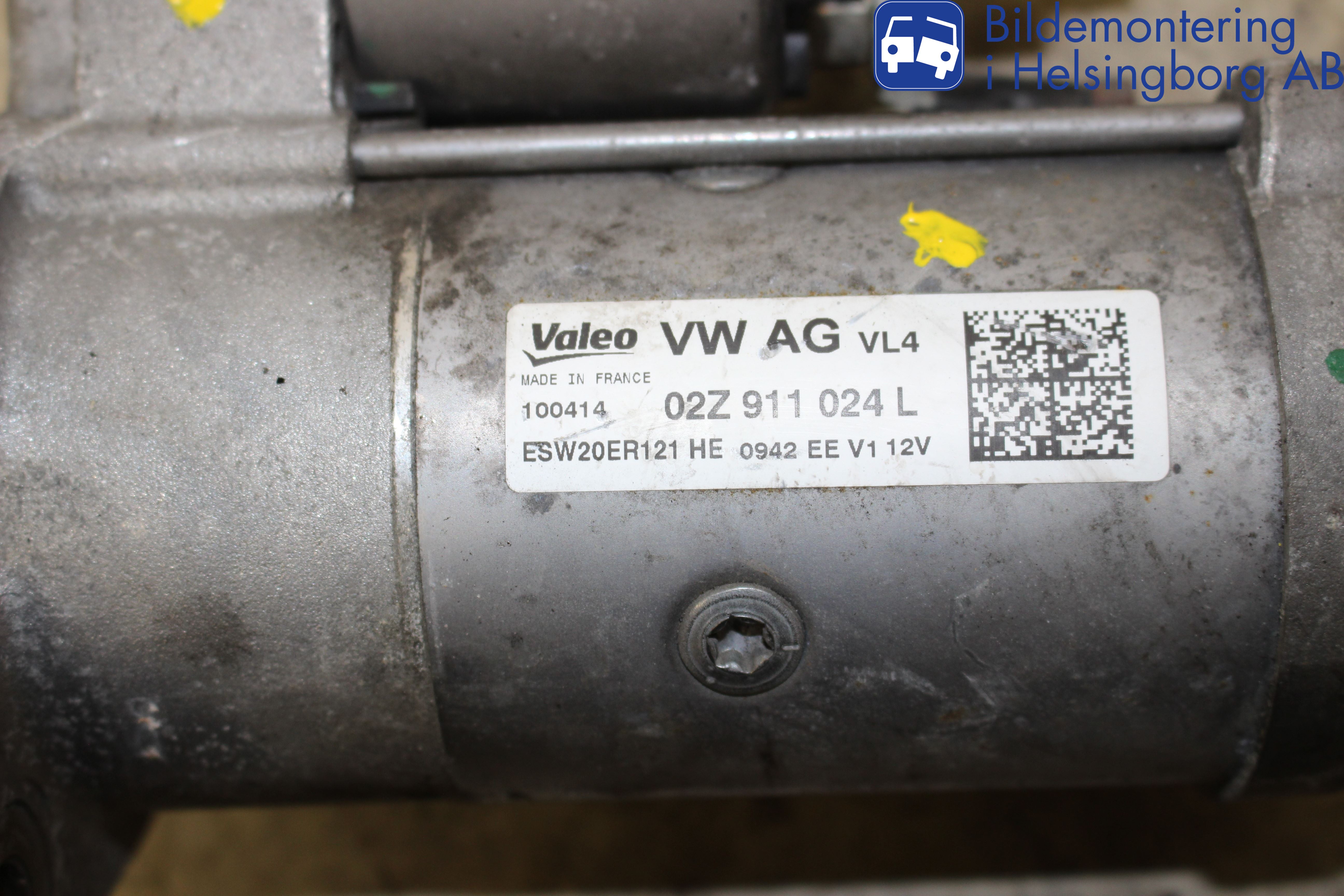 Volkswagen VW GOLF / E-GOLF VII 13-20 Startmotor Diesel