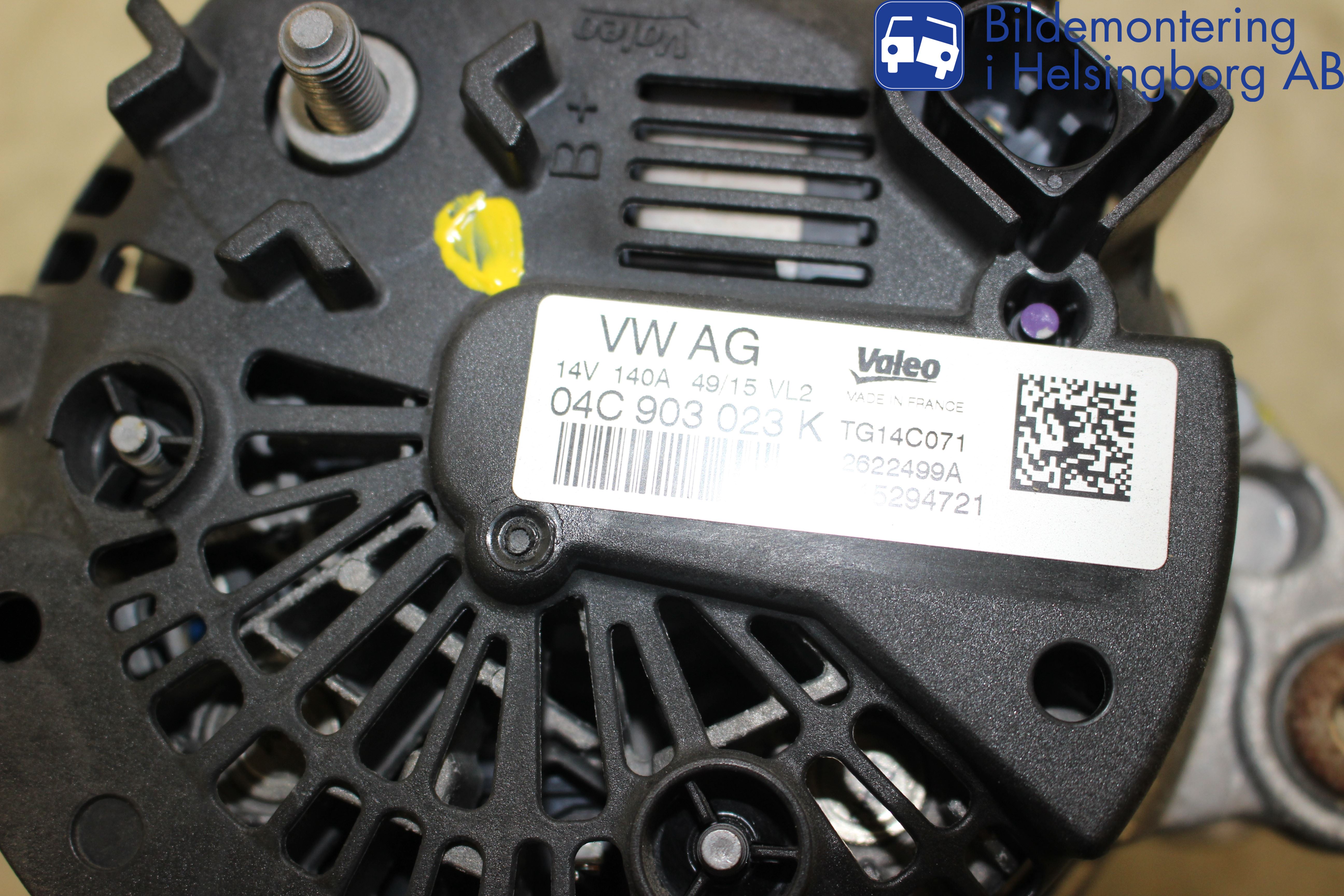 Audi A3/S3 8V 13-20 Generator