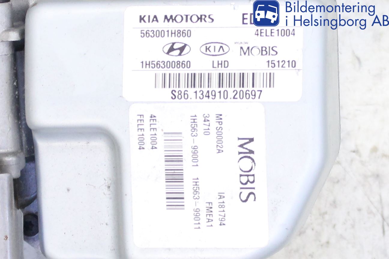 Kia CEED 06-12 Rattaxelagg Med Inb Servo