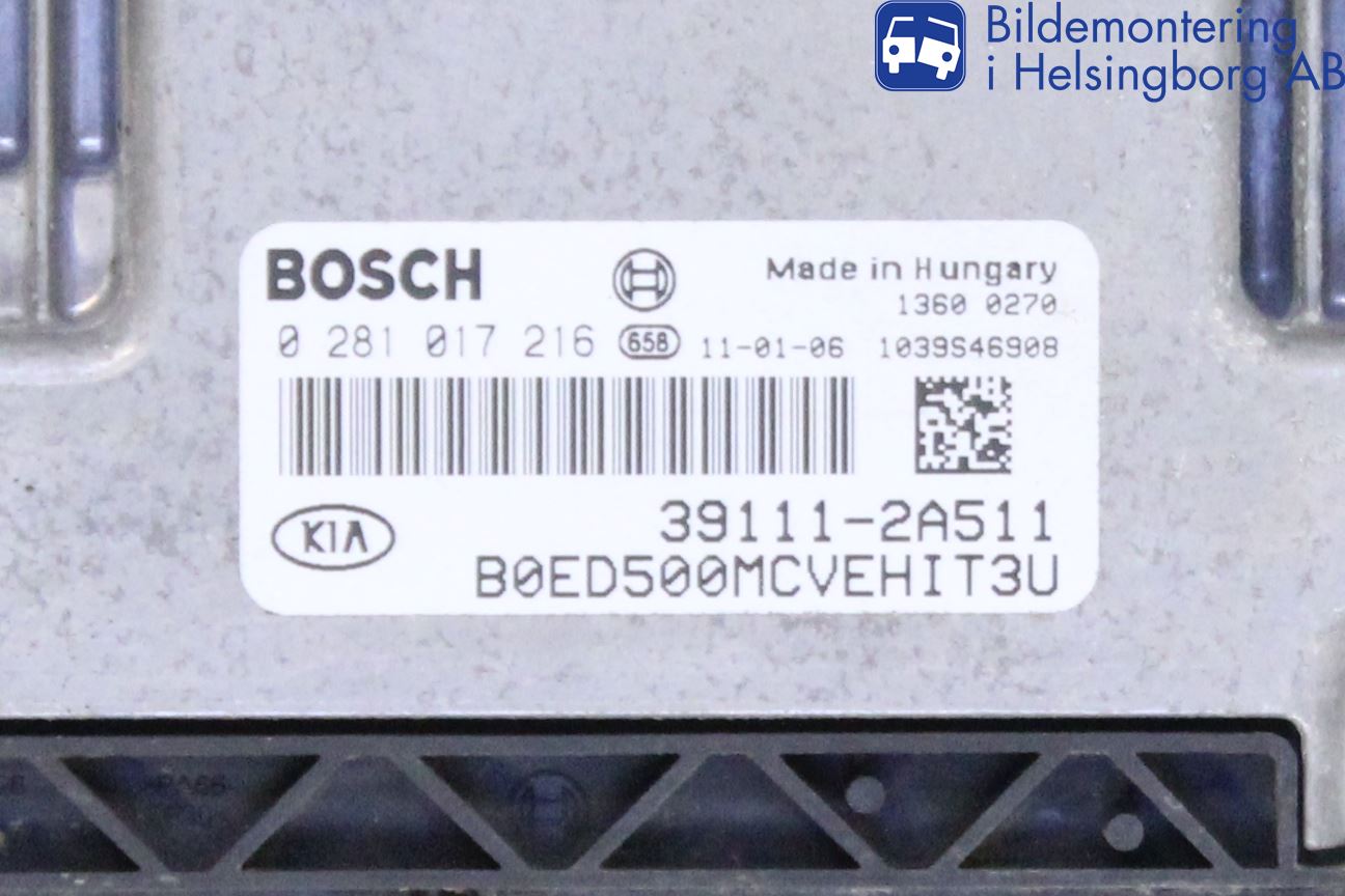 Kia CEED 06-12 Styrenhet Inspump Diesel