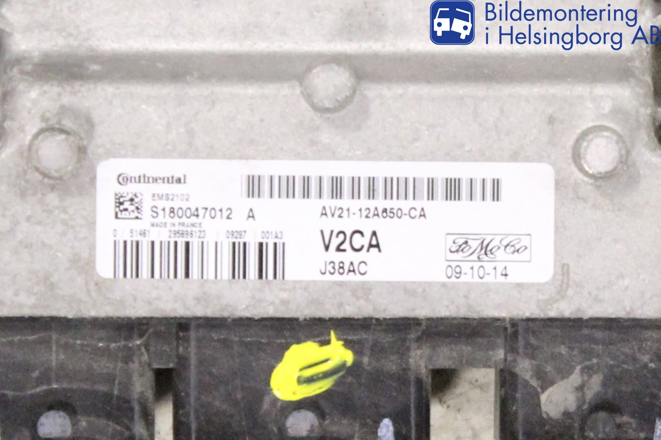 Ford FIESTA 09-12 Styrenhet Insprut Bensin