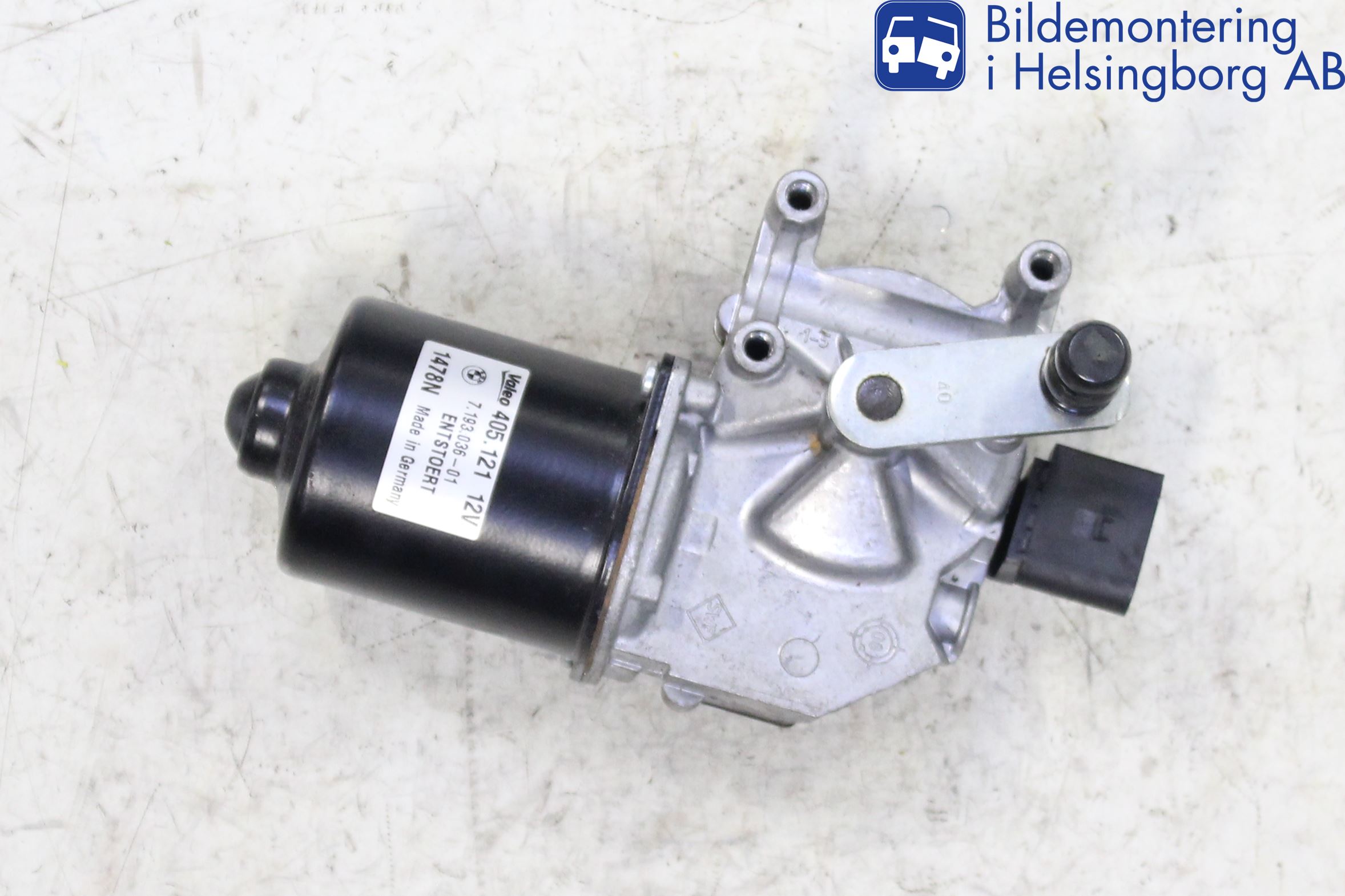 BMW 1 E87/81 5D/3D 03-11 Torkarmotor Vindruta