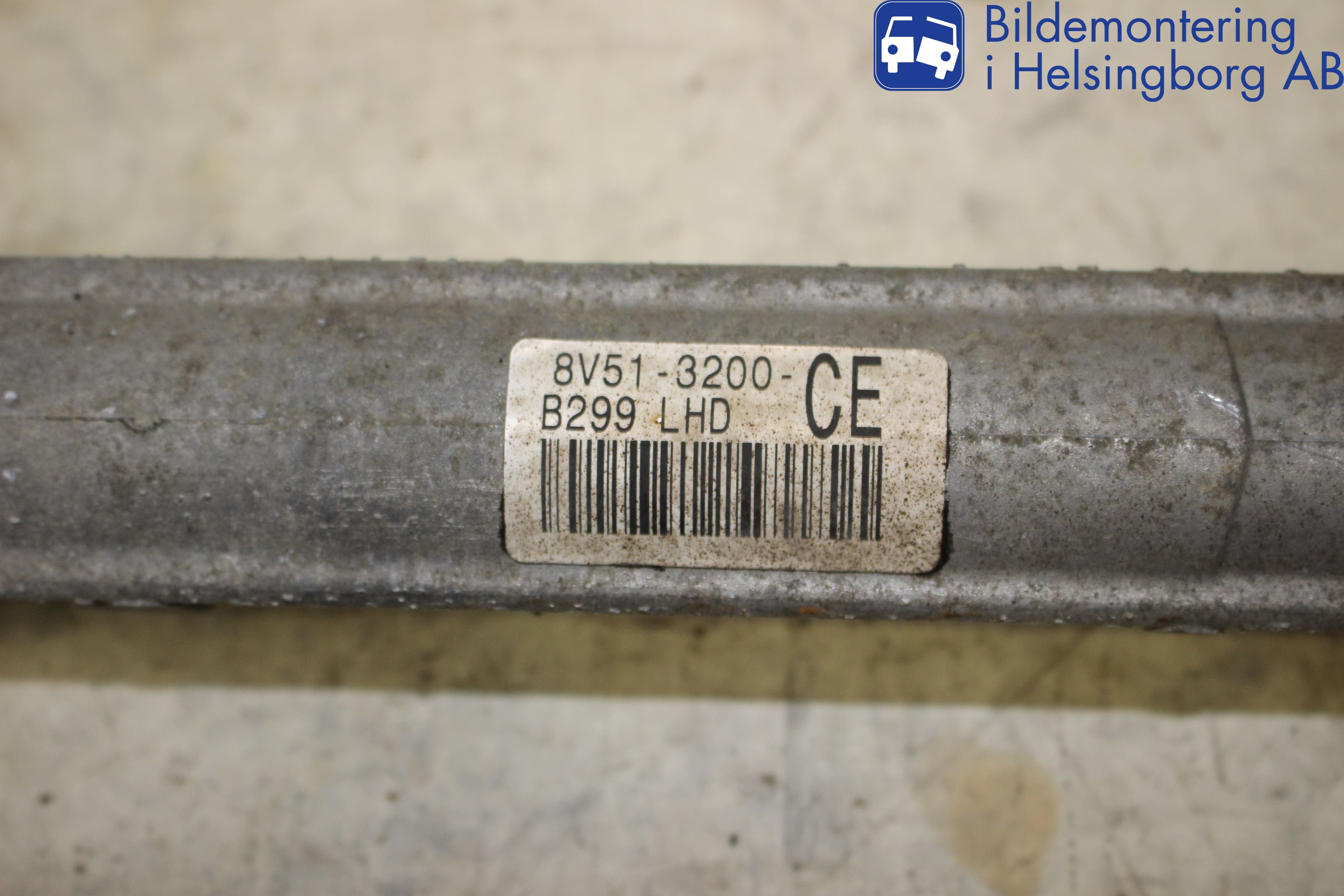 Ford FIESTA 09-12 Styrväxel-Snäcka