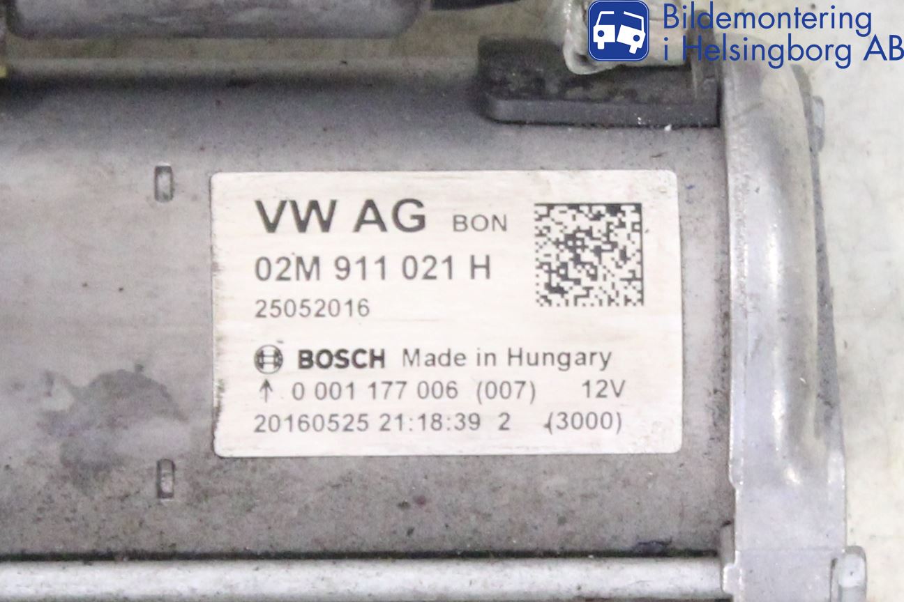 Volkswagen VW UP! / E-UP! Startmotor