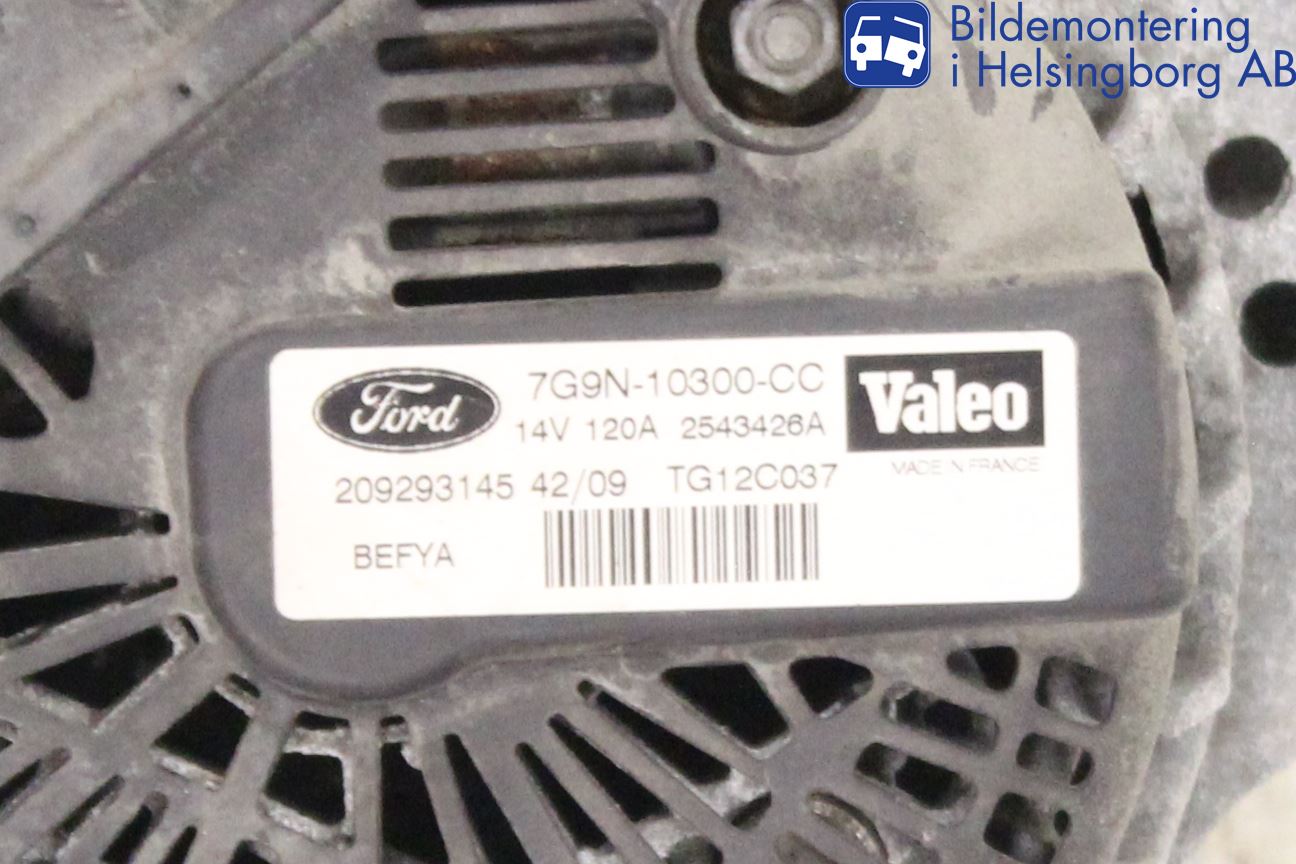 Ford FIESTA 09-12 Generator