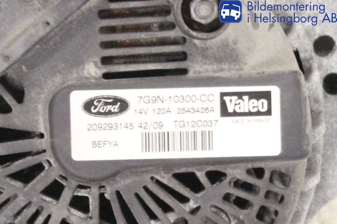 Ford FIESTA 09-12 Generator