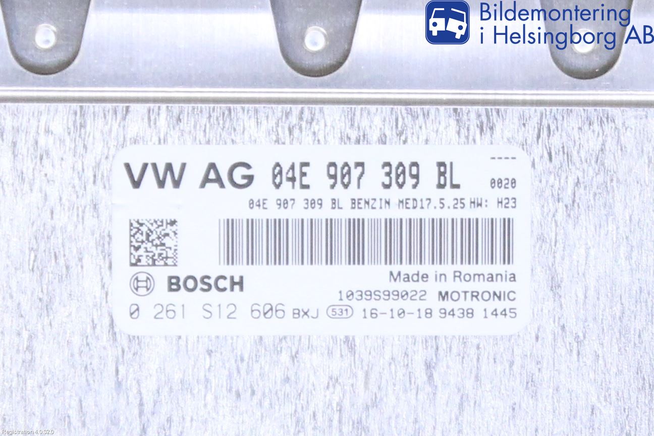 Volkswagen VW GOLF / E-GOLF VII 13-20 Styrenhet Insprut Bensin