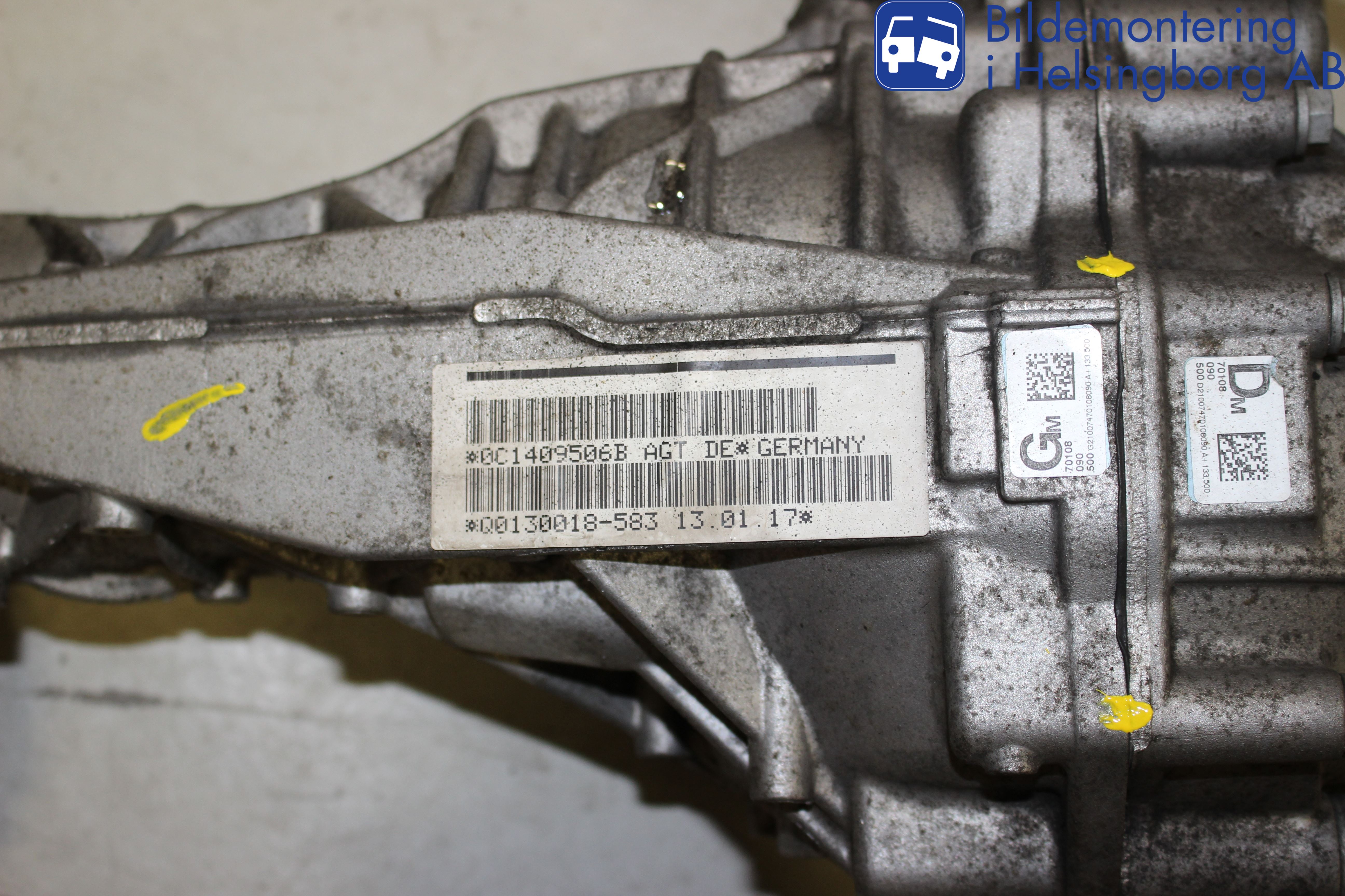 Volkswagen VW AMAROK 2H 10-22 Framvagn Diffrential