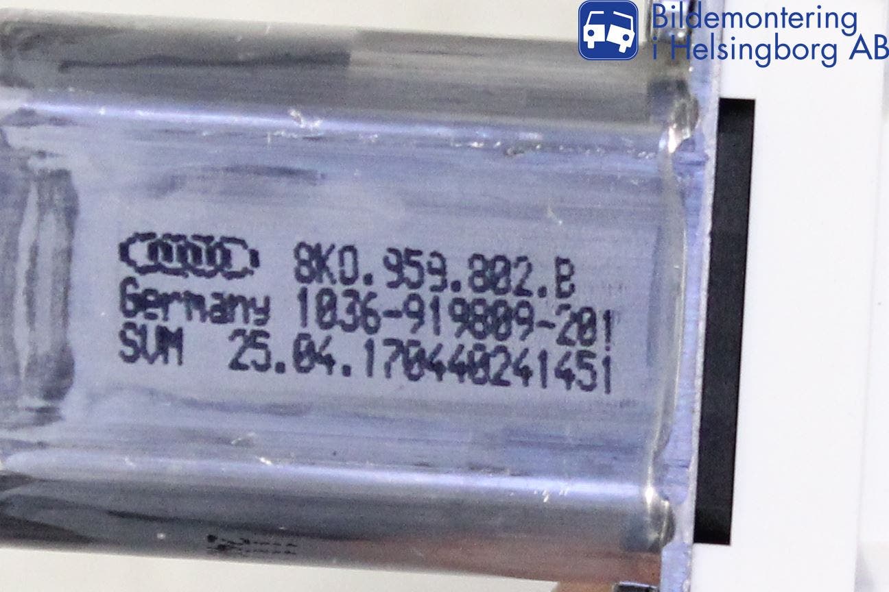 Seat ALHAMBRA 11- Fönsterhissmotor