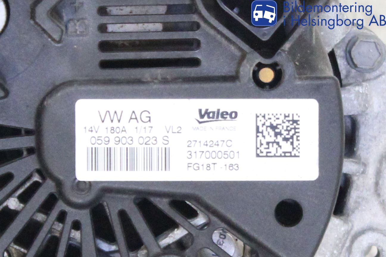 Volkswagen VW AMAROK 2H 10-22 Generator