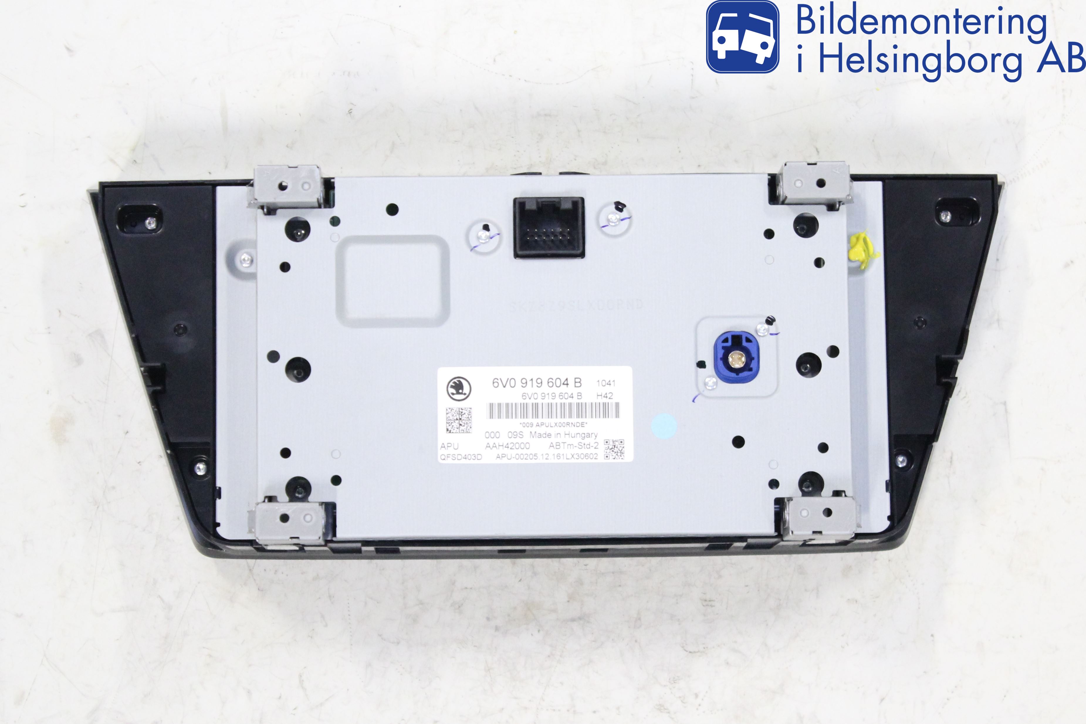 Skoda FABIA 15-21 Kontrolldisplay