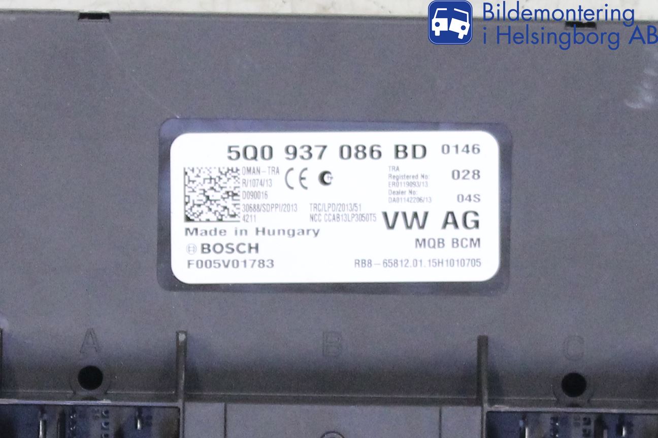 Volkswagen VW PASSAT 15-19 Komfort Styrdon