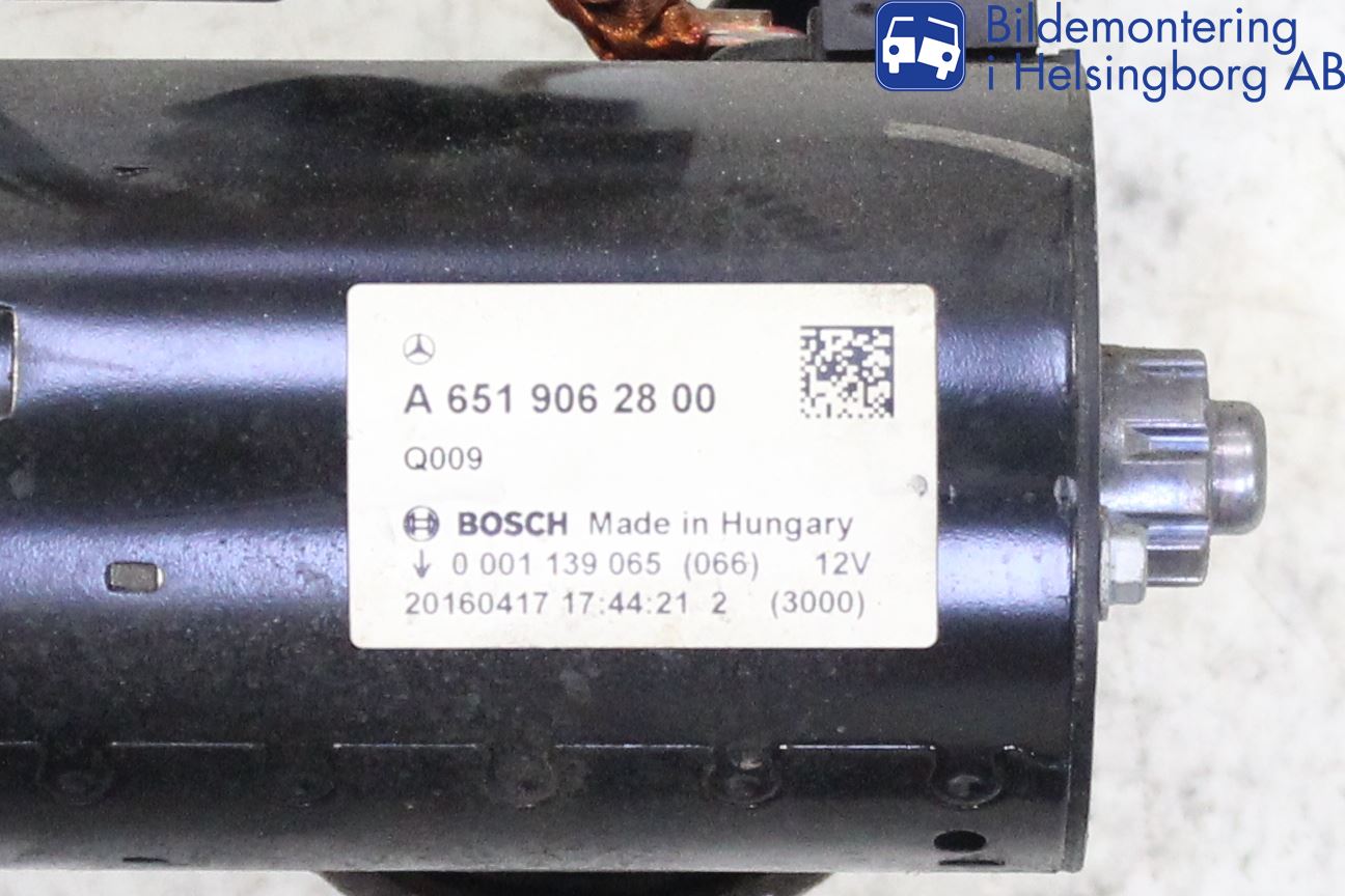 Mercedes-Benz MB E-KLASS (W212) 09-16 Startmotor Diesel