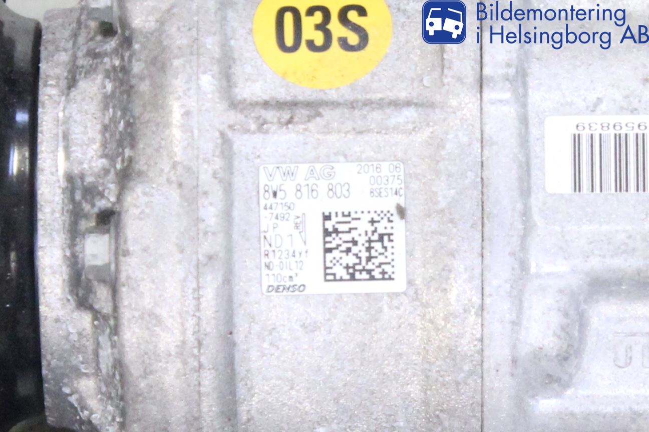Audi A4/S4 B9 16-19 Ac Kompressor