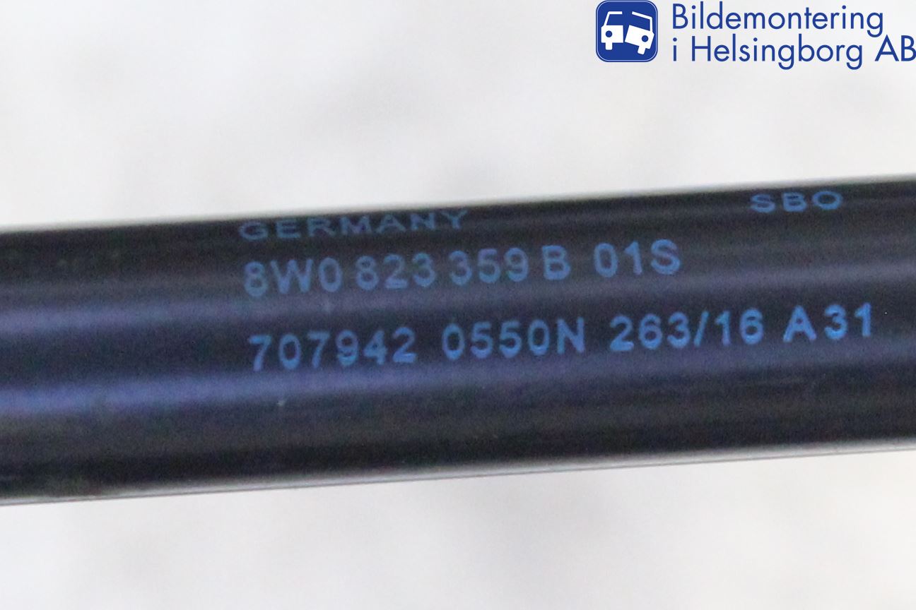 Audi A4/S4 B9 16-19 Gasfjäder Motorhuv