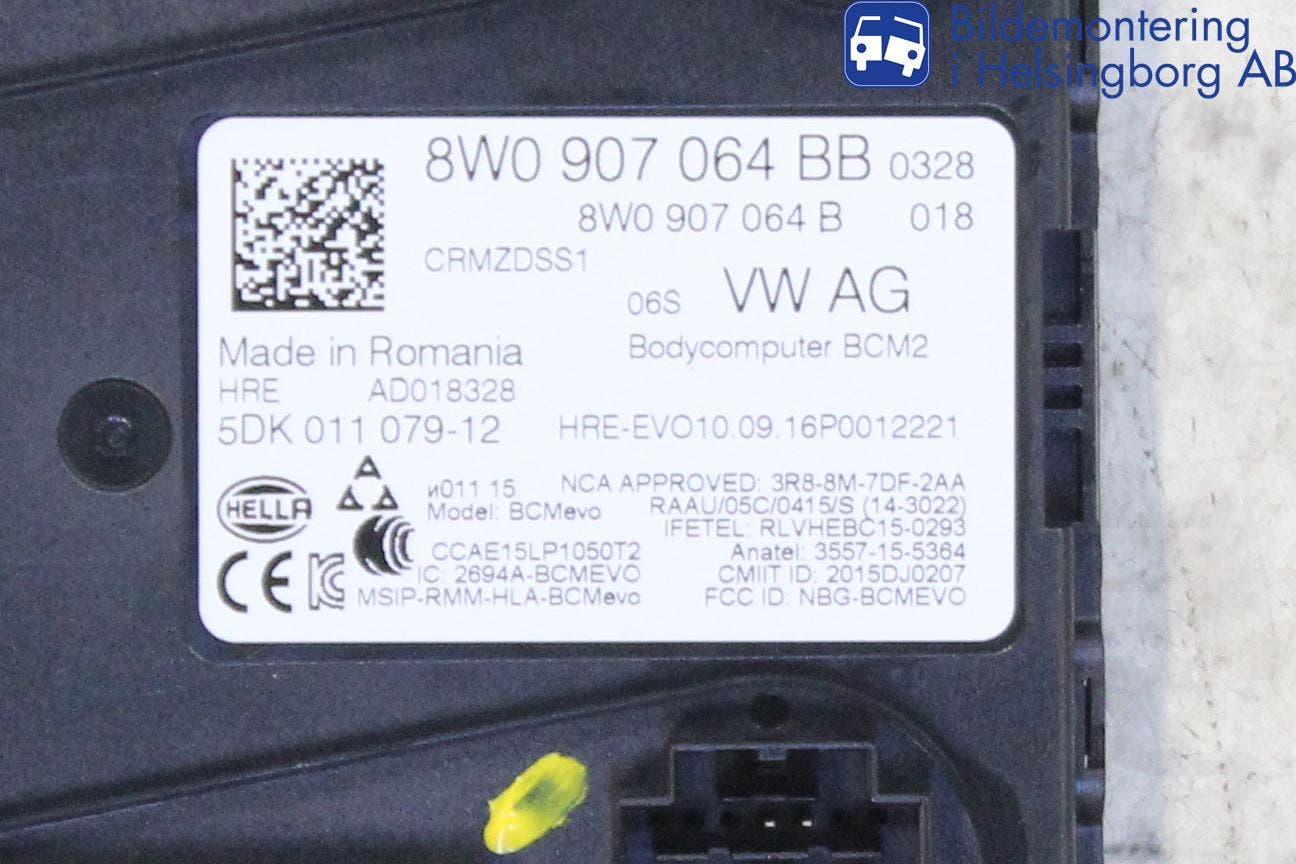 Audi A4/S4 B9 16-19 Komfort Styrdon