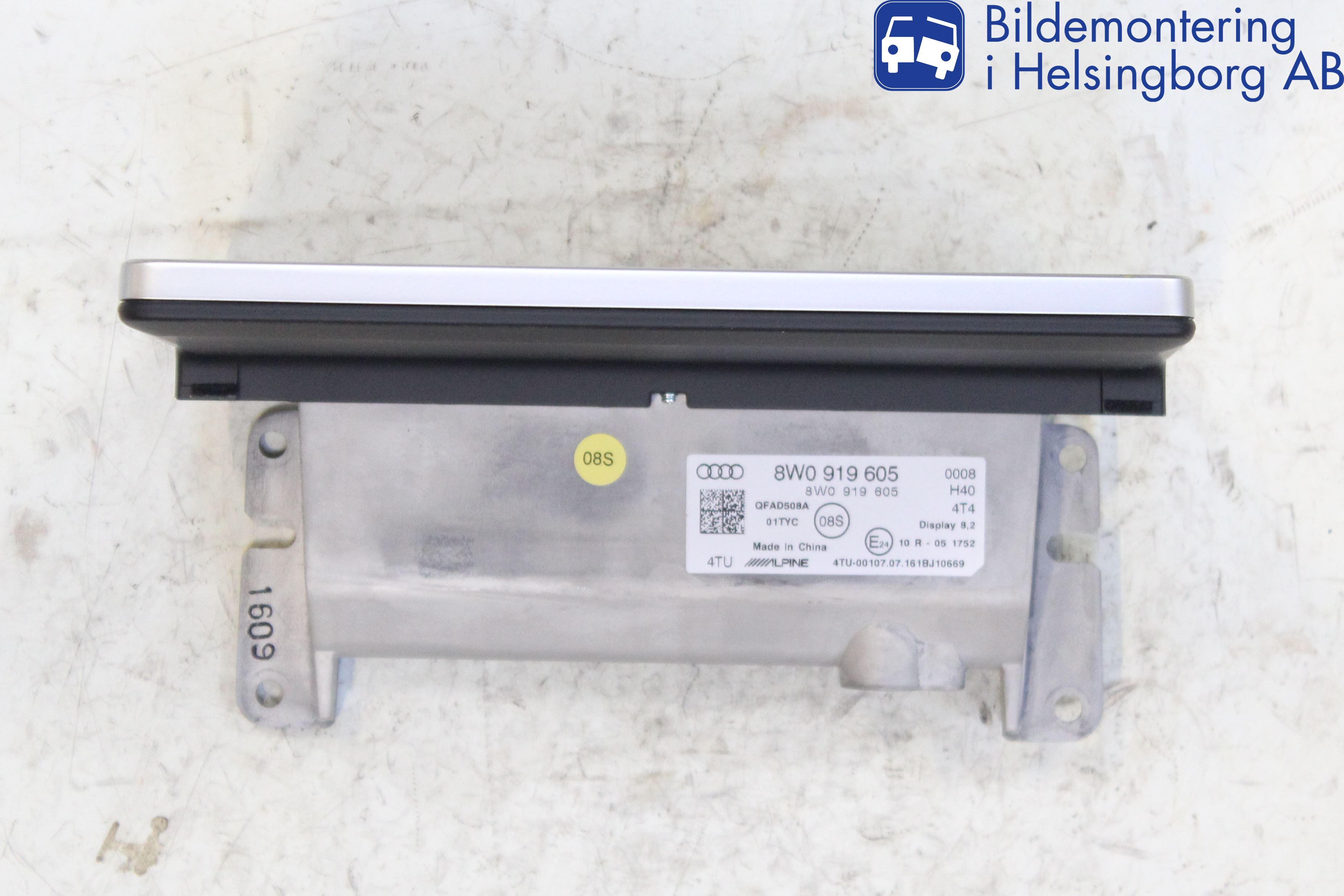 Audi A4/S4 B9 16-19 Multifunktionsdisplay